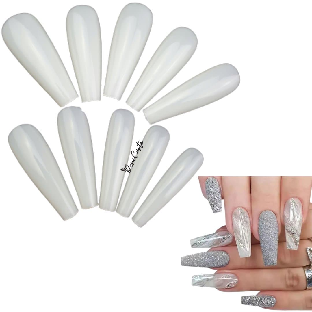 Mleczne tipsy — balerina Coffin
