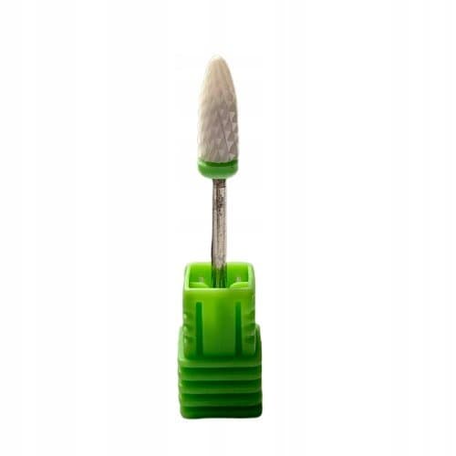 Ceramiczny frez łezka C — zielony