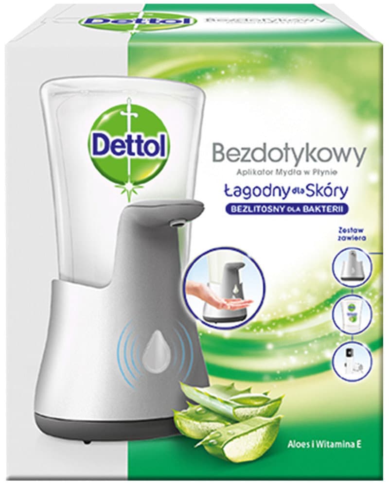 Aloe Vera, mydło w płynie - dozownik i uzupełnienie