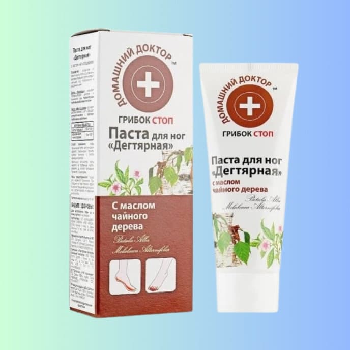 Health & Care pasta do stóp z dziegciem brzozowym