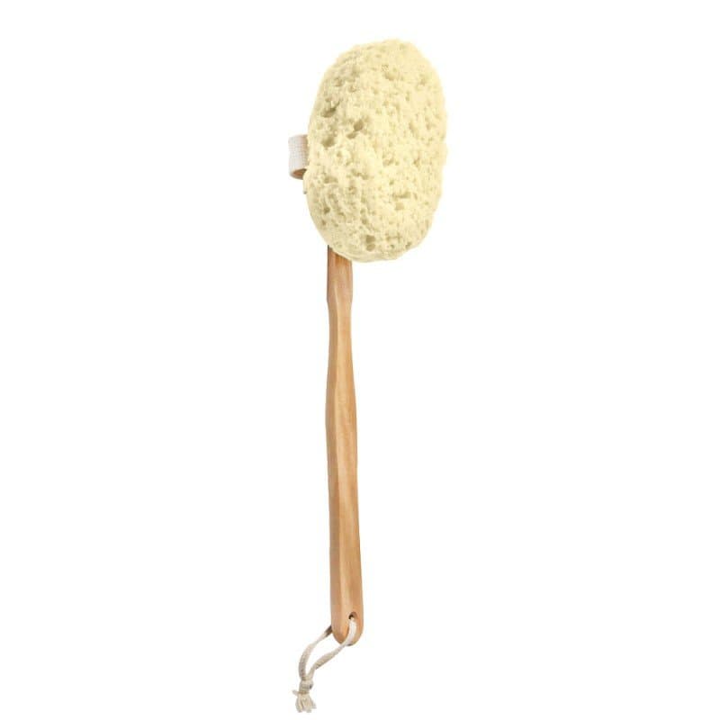 Gąbka do kąpieli na drewnianej rączce 45 cm 6036