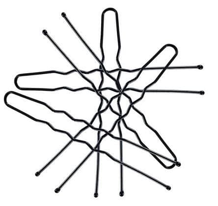 wsuwka kokówka 5 cm czarna