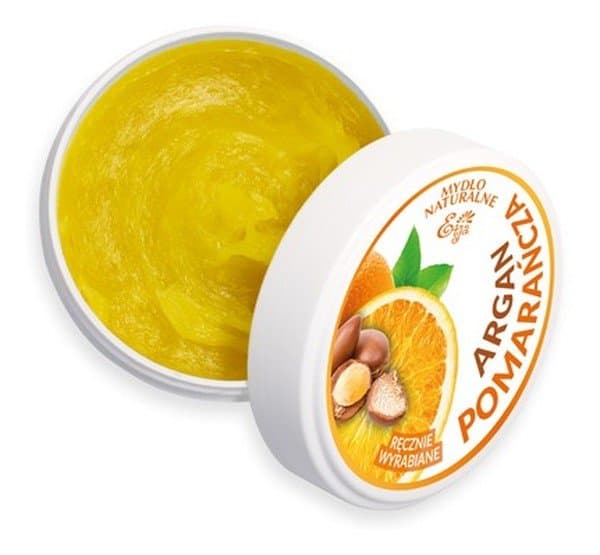 mydło naturalne potasowe Argan Pomarańcza