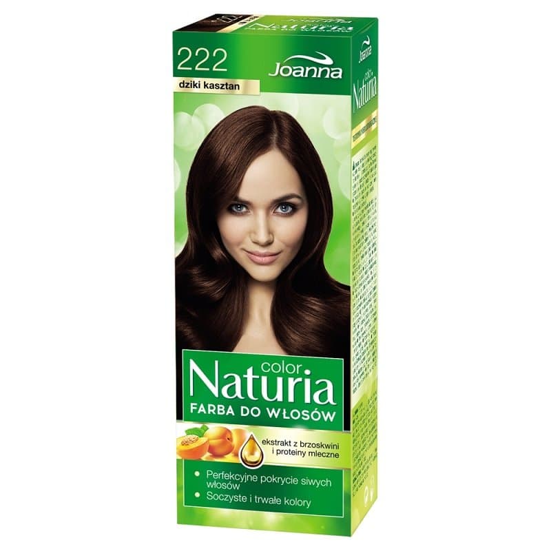 Naturia Color farba do włosów 222 Dziki kasztan