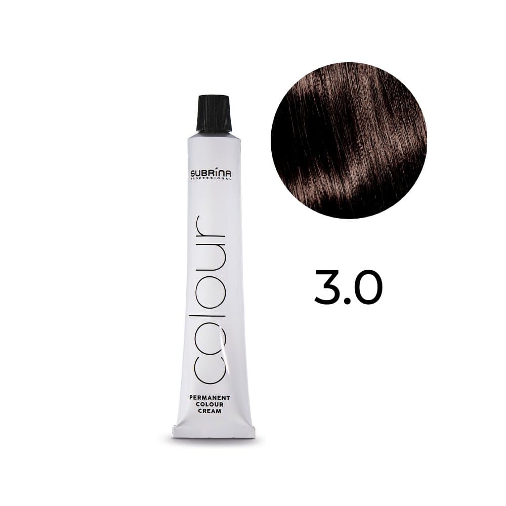 Permanent Colour trwała farba do włosów 3/0 naturalny ciemny brąz