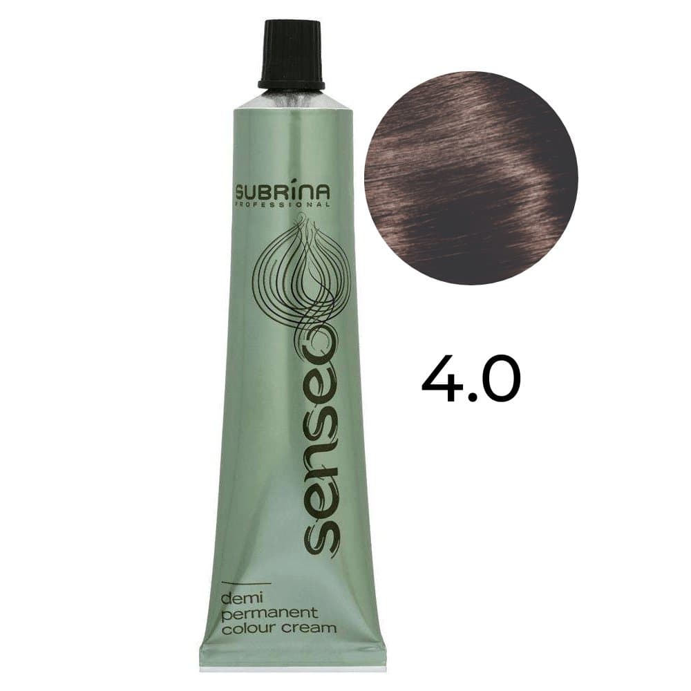 Senseo farba demi-permanentna 4/0 Naturalny średni brąz