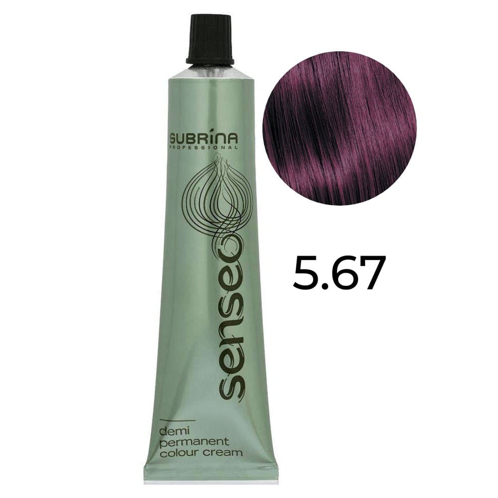 Senseo farba demi-permanentna 5/67 Jasny brąz Beaujolais