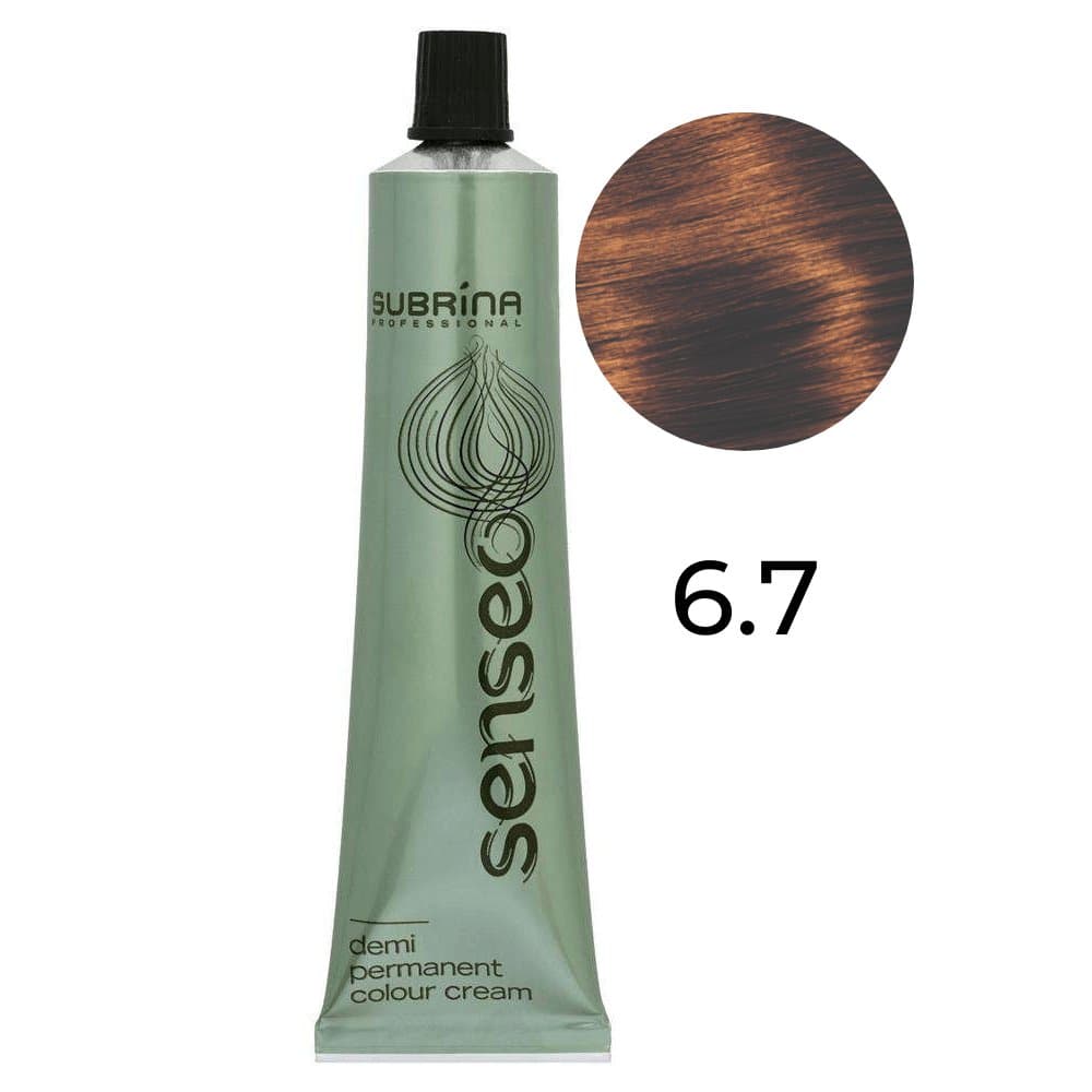Senseo farba demi-permanentna 6/7 Brązowy ciemny blond