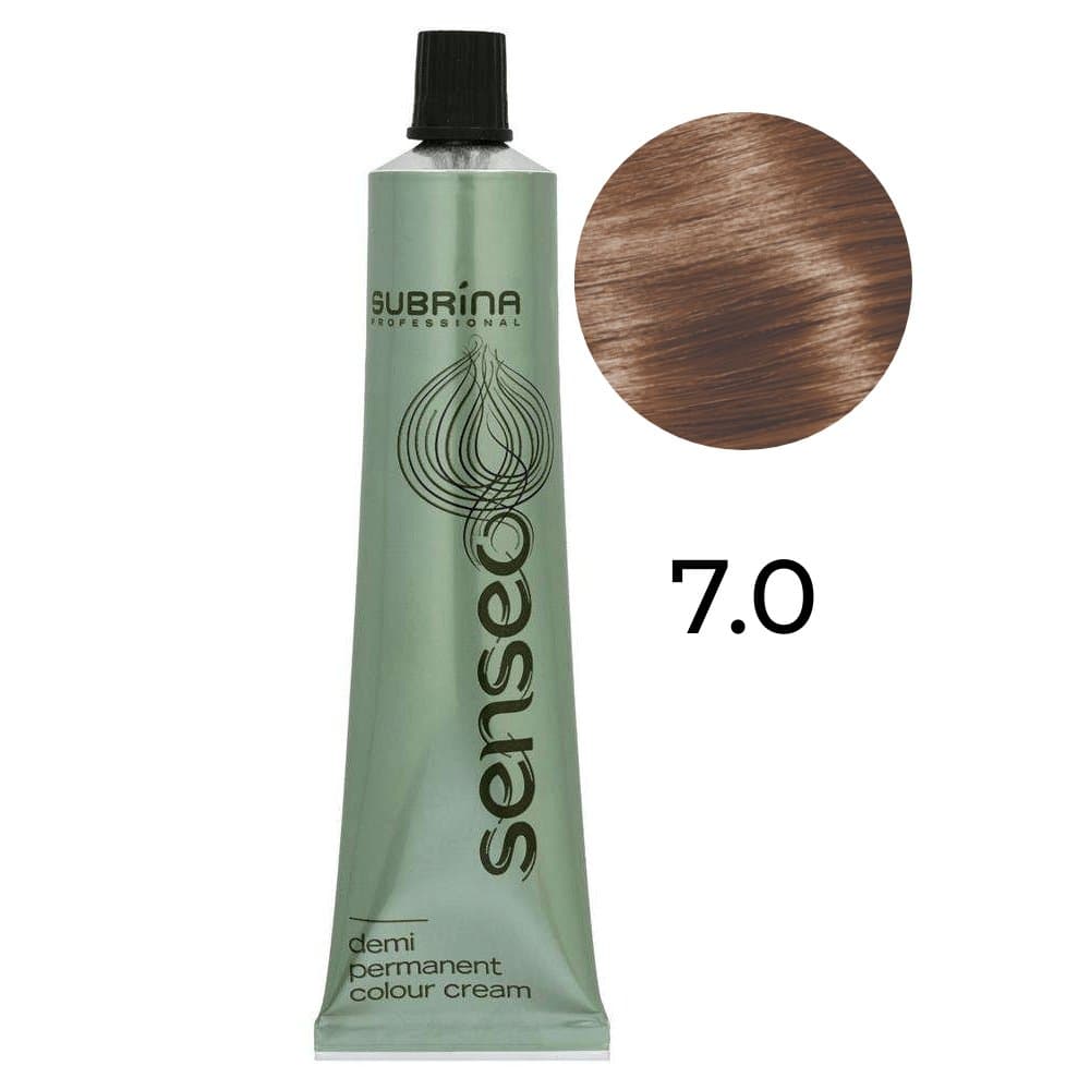 Senseo farba demi-permanentna 7/0 Naturalny średni blond