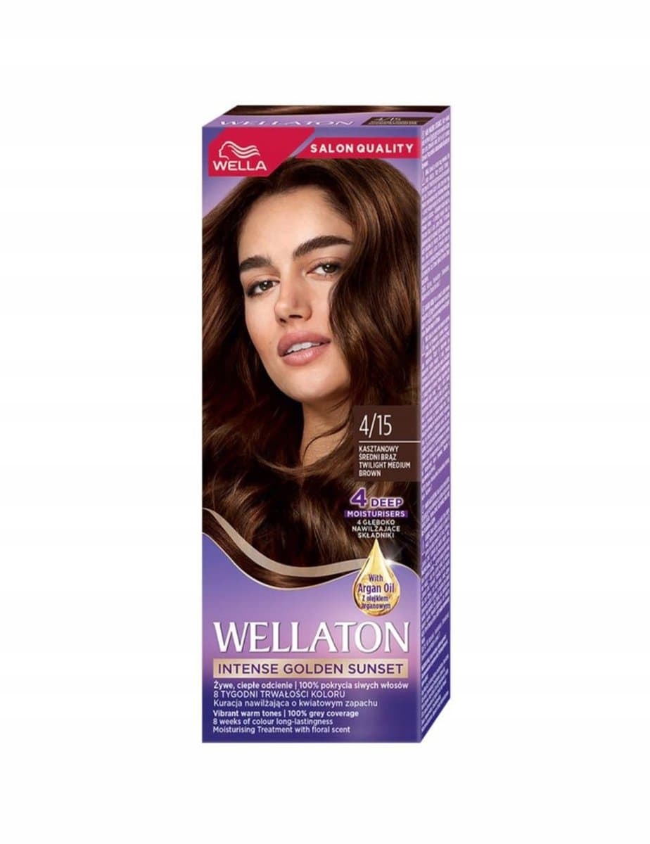 Wellaton Intense farba do włosów 4/15 Kasztanowy średni brąz