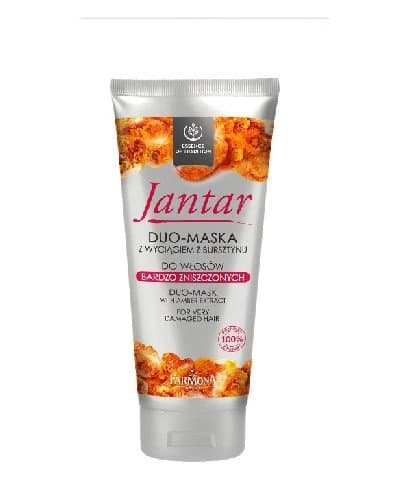Jantar, maska do włosów bardzo zniszczonych