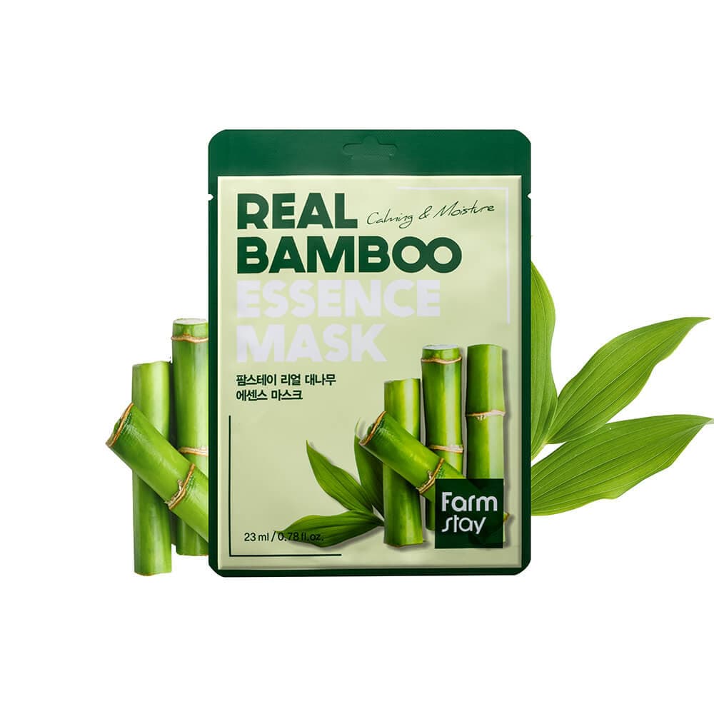 Real Bamboo Essence Mask — maska w płachcie z bambusem