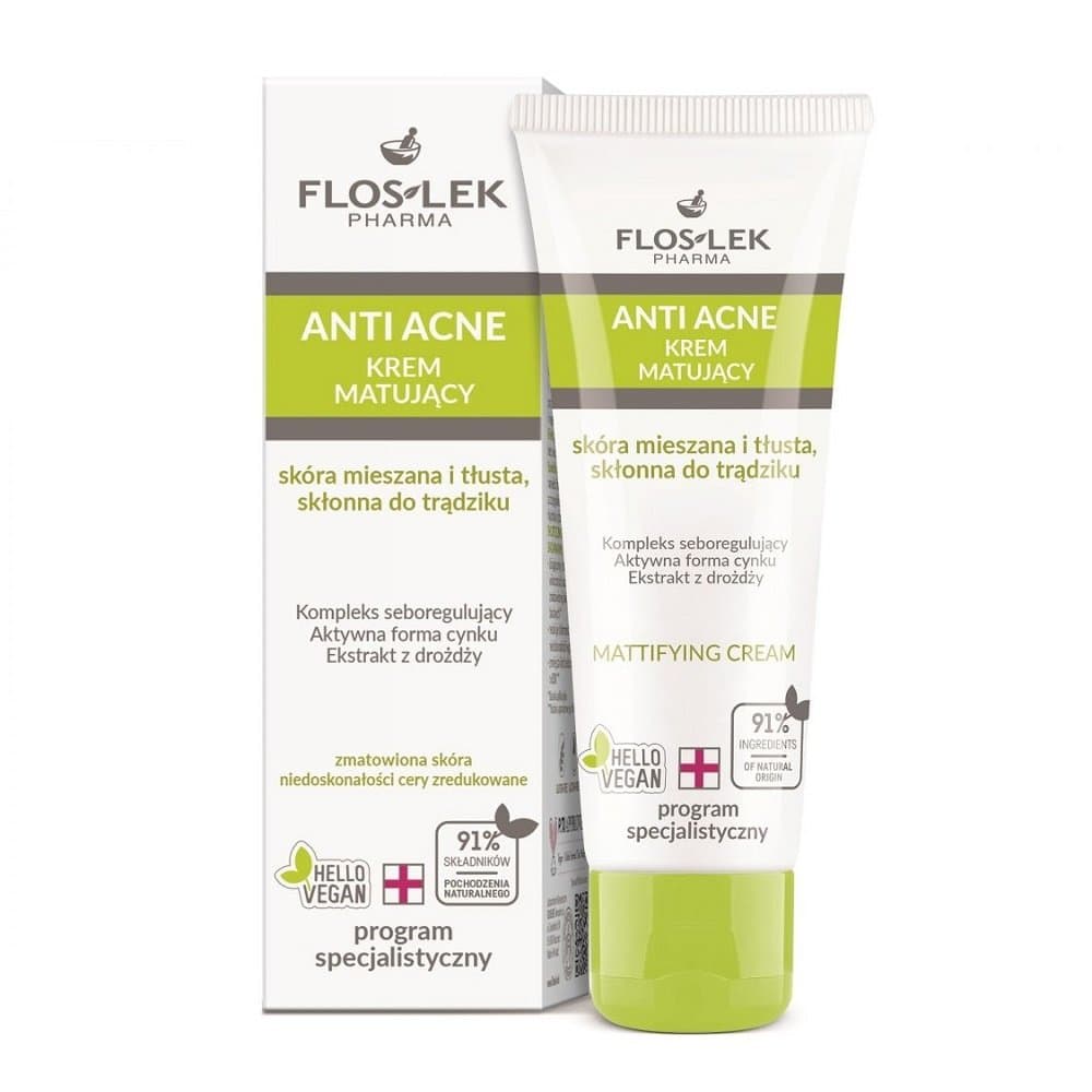 Anti Acne krem matujący do skóry tłustej i mieszanej