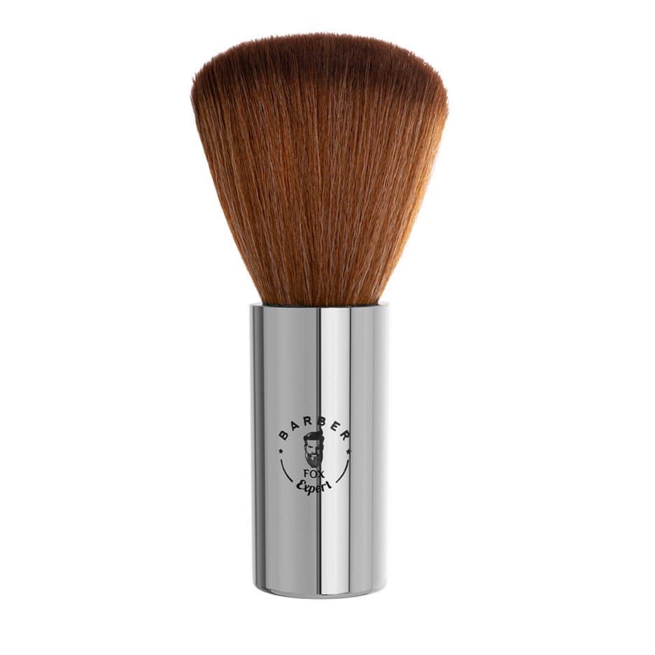 Barber Expert Fade Brush — karkówka, srebrny