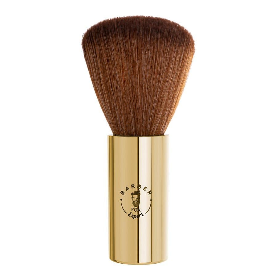 Barber Expert Fade Brush — karkówka, złoty