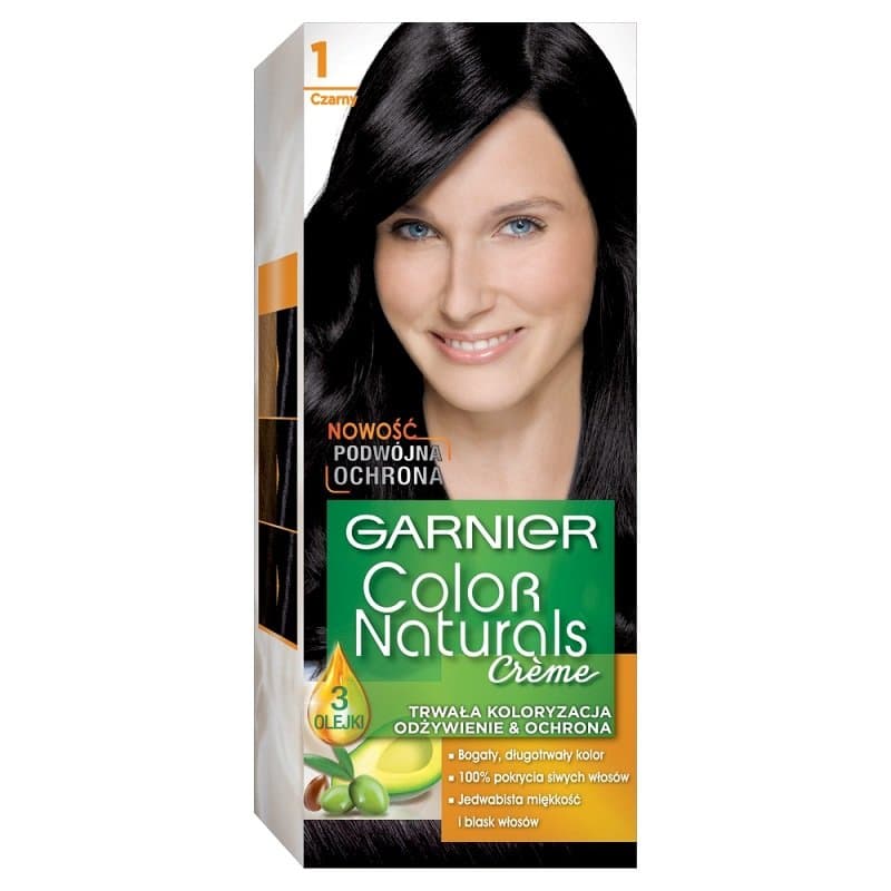 Color Naturals Creme trwała koloryzacja 1 Czarny