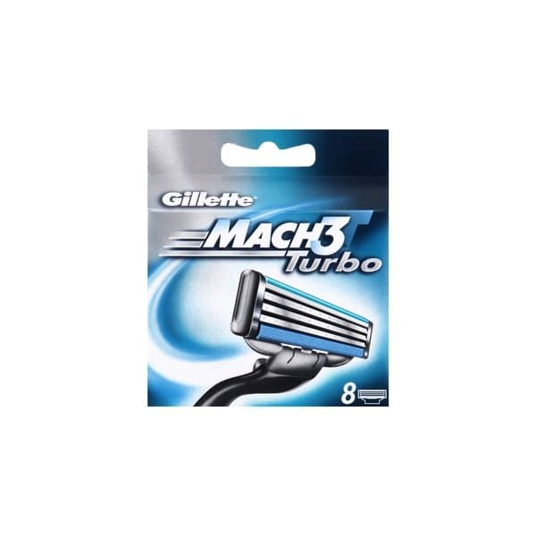 Mach 3 Turbo, 8 wymiennych wkładów