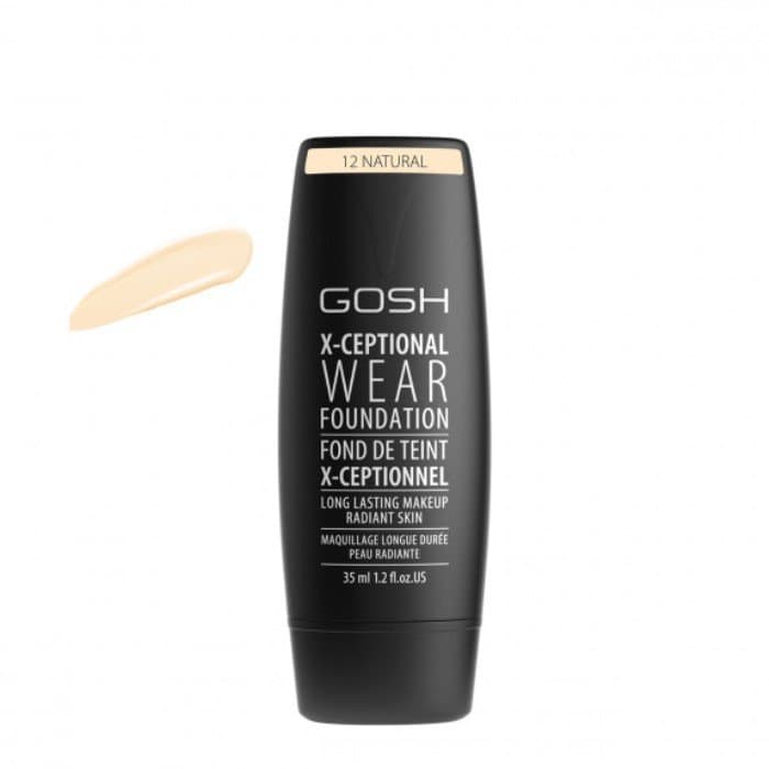 Gosh X-Ceptional Wear podkład kryjący 12 Natural