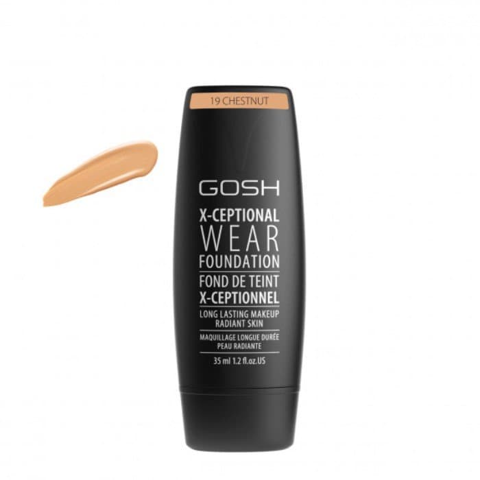 Gosh X-Ceptional Wear podkład kryjący 19 Chestnut
