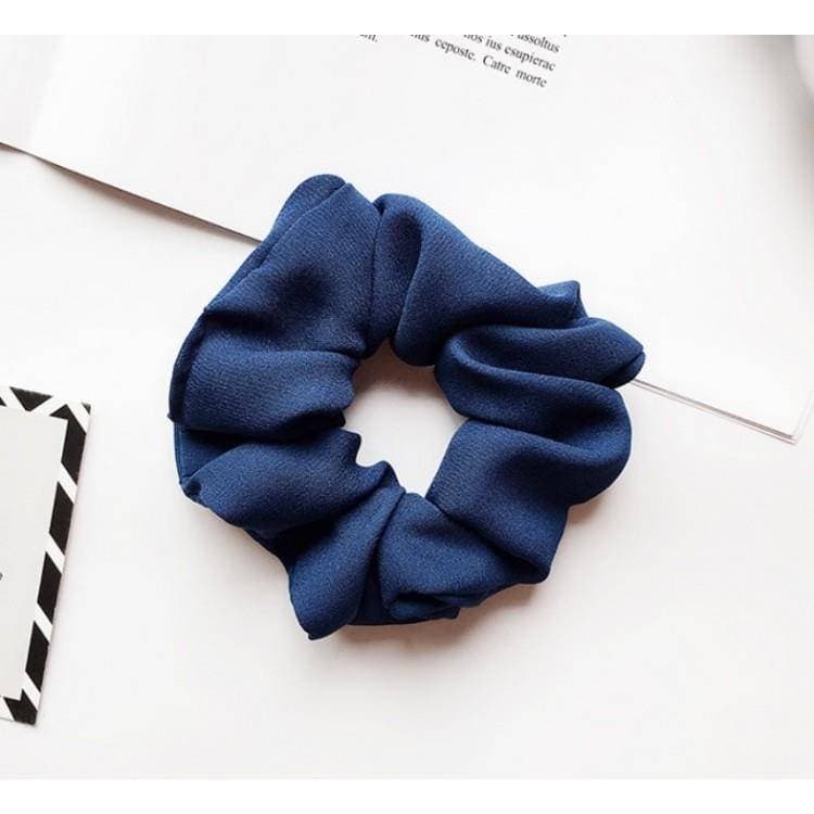 GUM14GRAN — granatowa gumka scrunchie