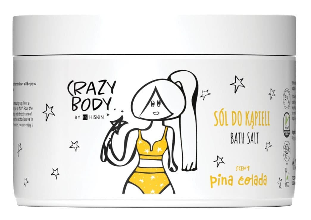 Crazy Body — sól do kąpieli Pina Colada