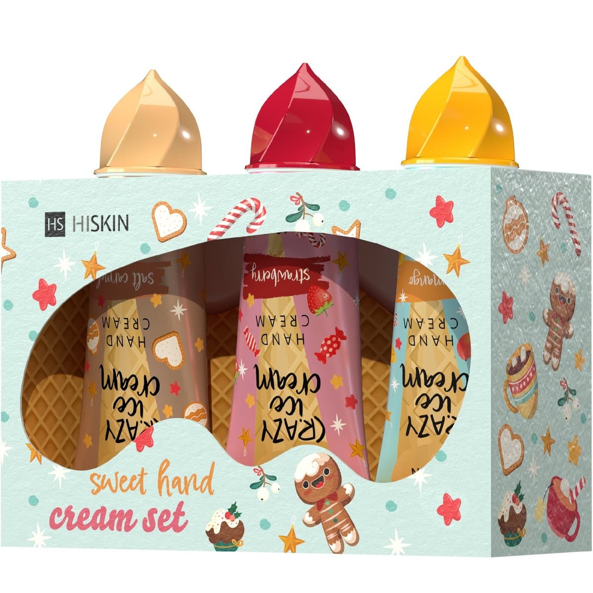 Crazy Ice Cream — zestaw trzech kremów do rąk