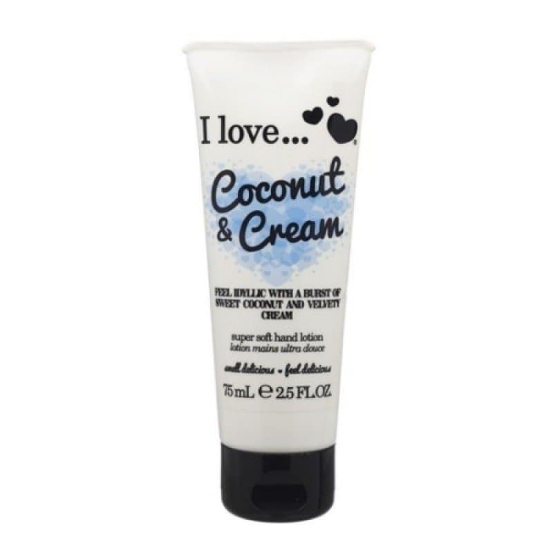 I Love, krem do rąk Coconut & Cream