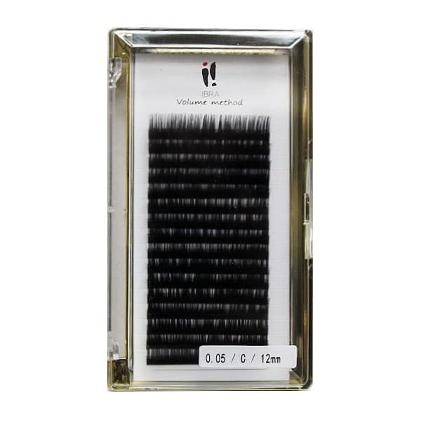 Volume Method kępki rzęs 0,05 C 12 mm
