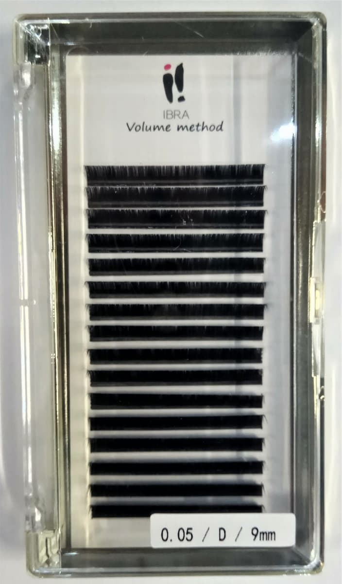 Volume Method kępki rzęs 0,05 D 9 mm