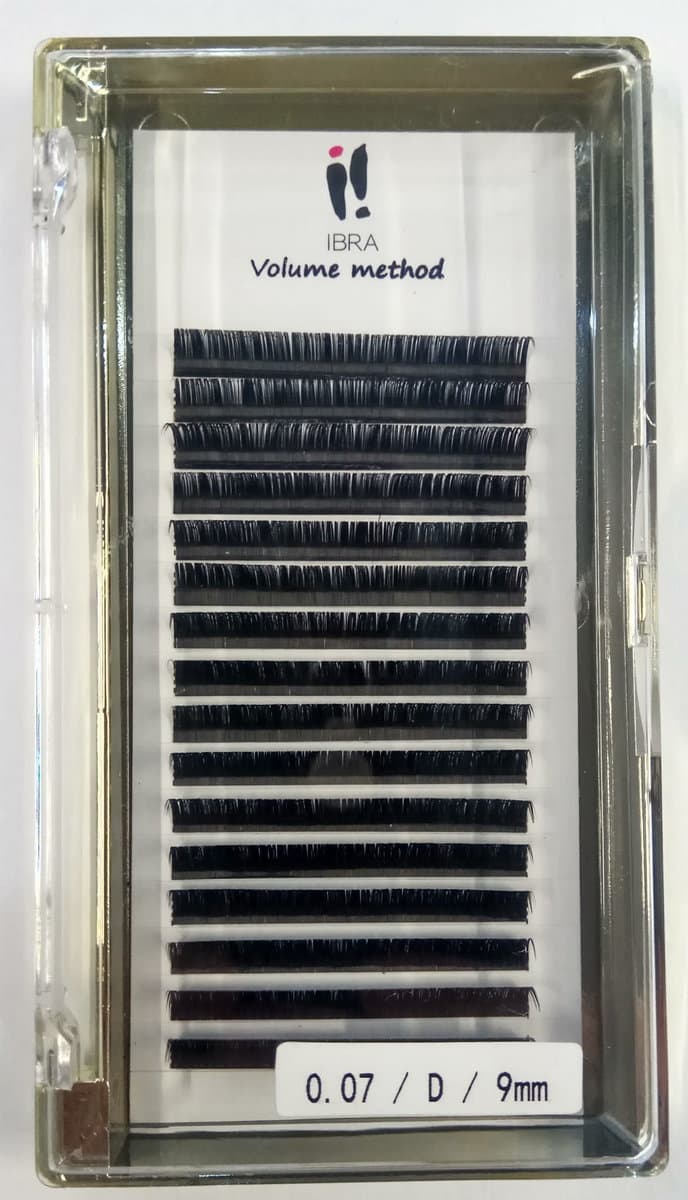Volume Method kępki rzęs 0,07 D 9 mm
