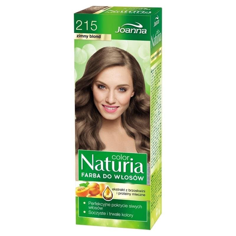 Naturia Color nawilżająca farba do włosów Aloes 215 Zimny Blond