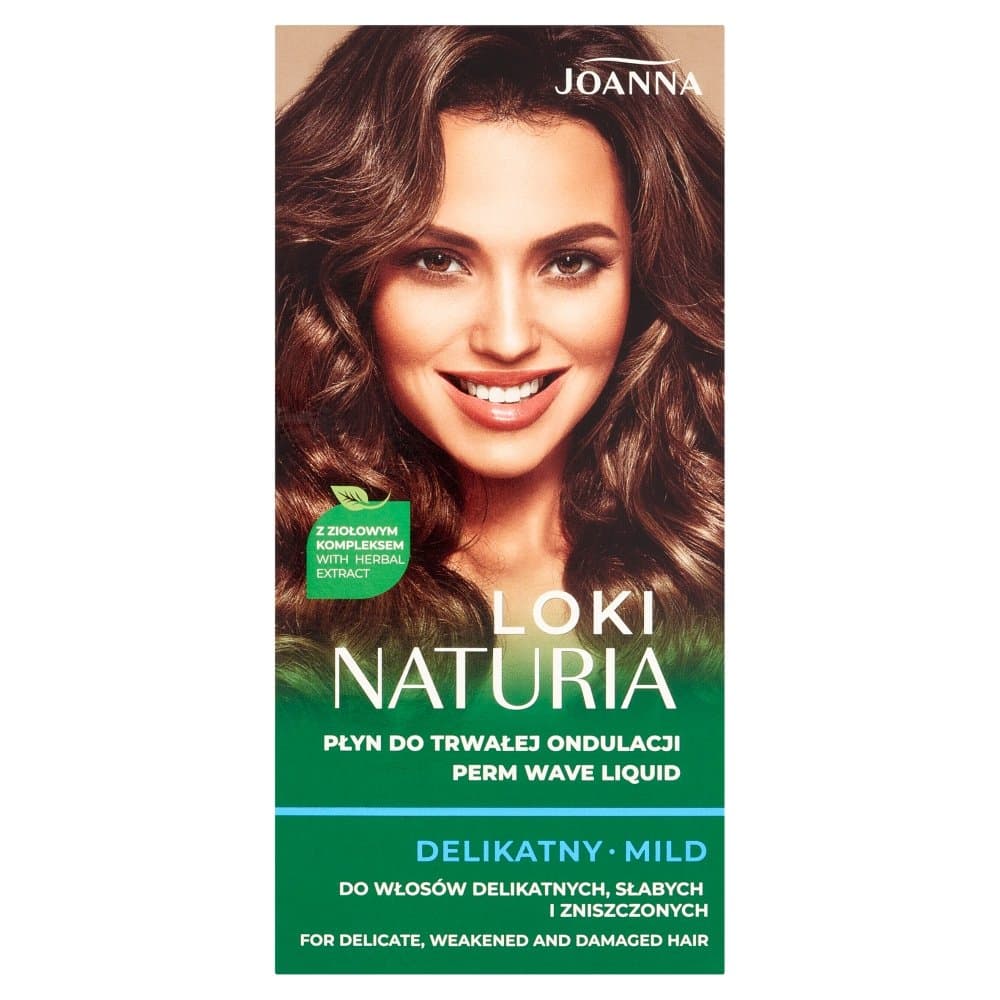 Naturia Loki płyn do trwałej ondulacji — włosy delikatne
