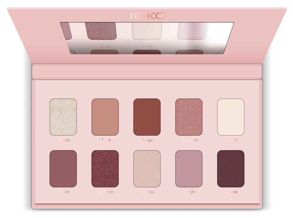 Mood Board Exultation — paleta dziesięciu cieni