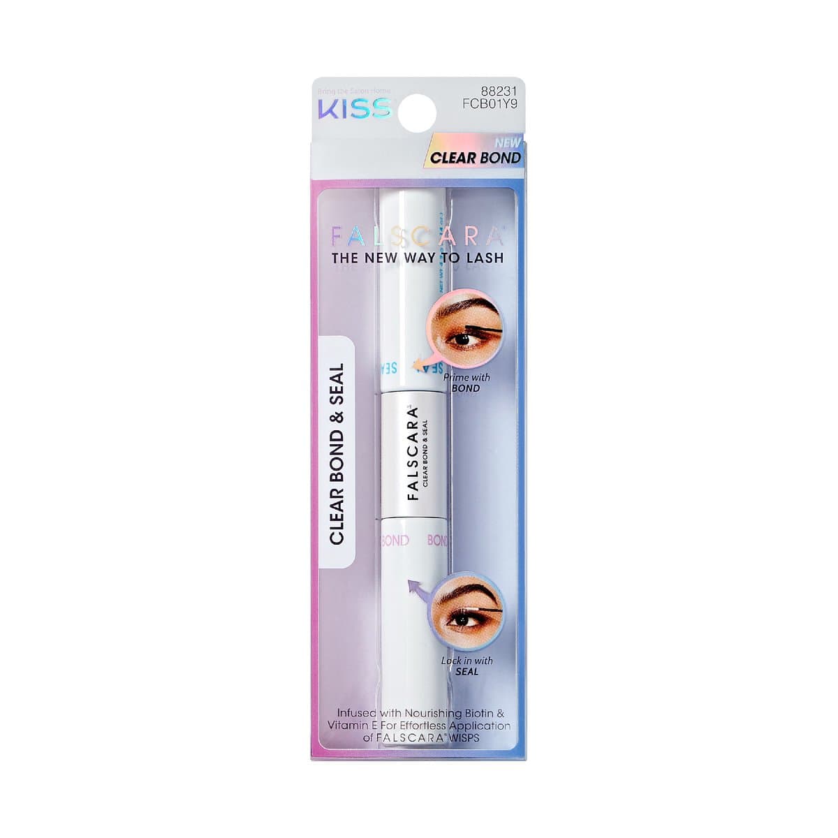 Falscara Bond & Seal — Clear — klej i utrwalacz rzęs