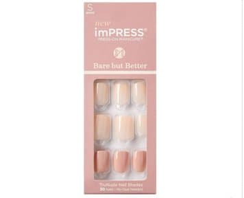 imPRESS Bare But Better — IMB05 — sztuczne paznokcie