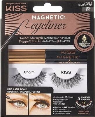 Magnetic Eyeliner & Lashes — Charm — zestaw rzęs magnetycznych