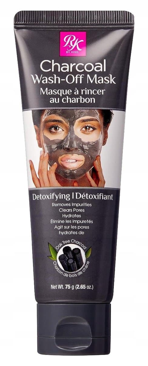 Ruby Kisses Charcoal Wash Off Mask — maska węglowa do twarzy