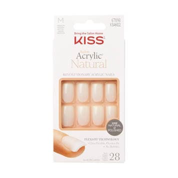 Salon Acrylic Natural — KSAN02 — sztuczne paznokcie