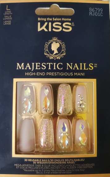 Majestic Nails — MJ01 — sztuczne paznokcie