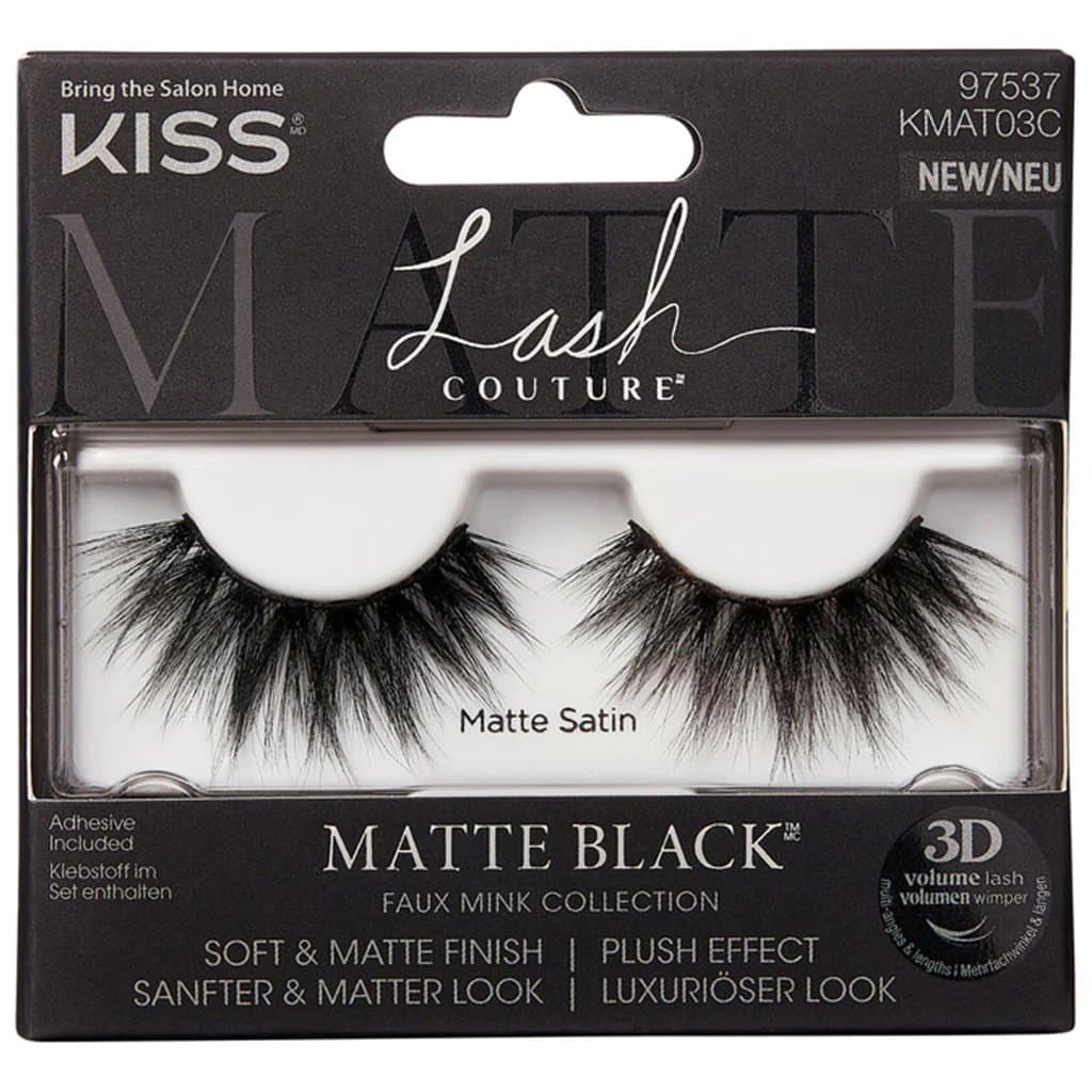 Lash Couture Matte Black — Matte Satin — rzęsy na pasku