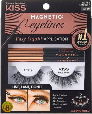 Magnetic Eyeliner & Lashes — KMEK03 — zestaw rzęs magnetycznych