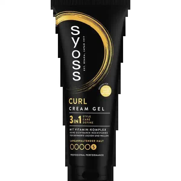 Krem-żel do włosów kręconych falowanych Syoss Curl