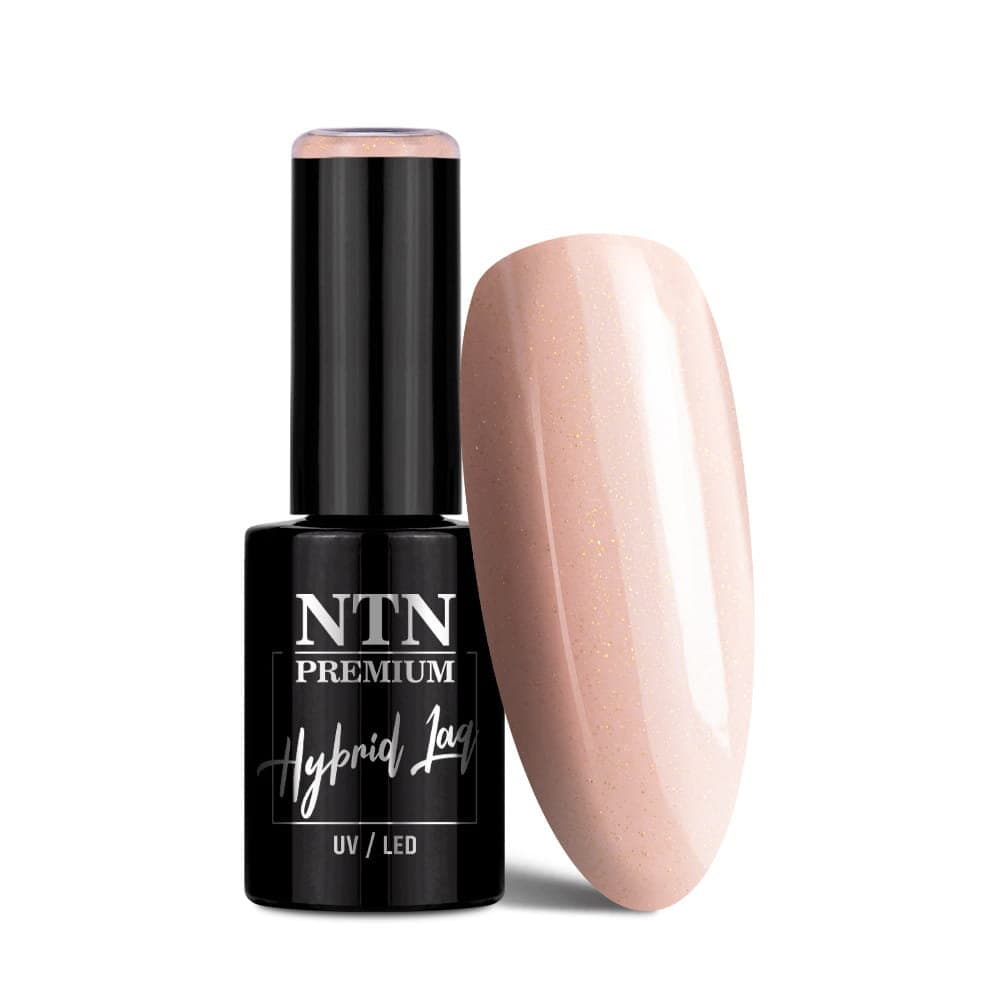 Limited Edition lakier hybrydowy nr 331 – beż nude z drobinką