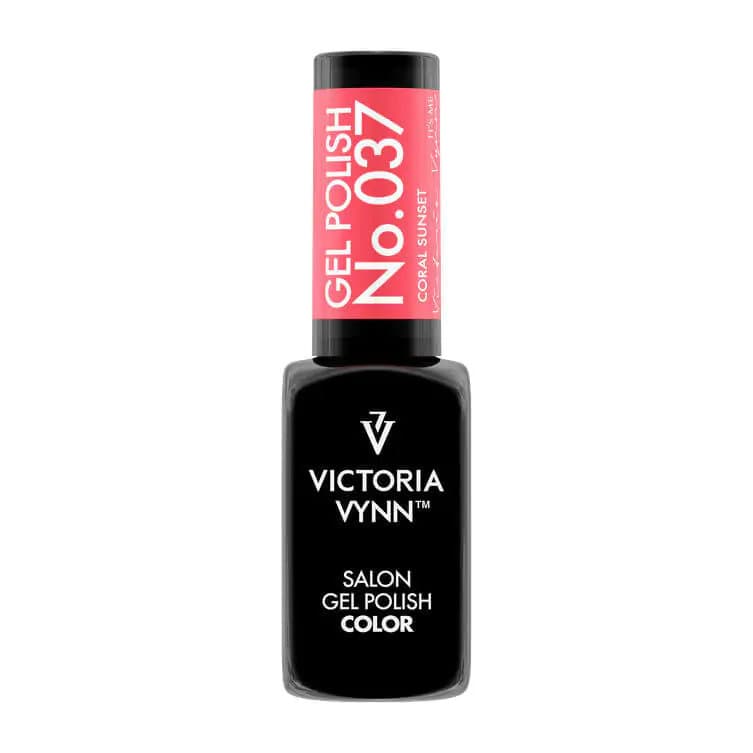 Gel Polish 037 Coral Sunset lakier hybrydowy