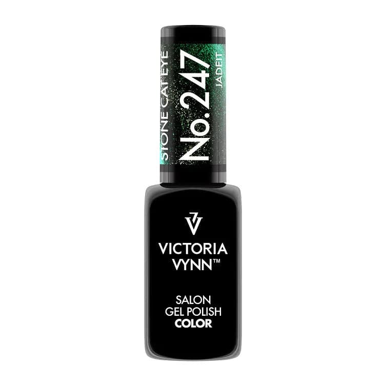 Gel Polish 247 Cat Eye Jadeit lakier hybrydowy