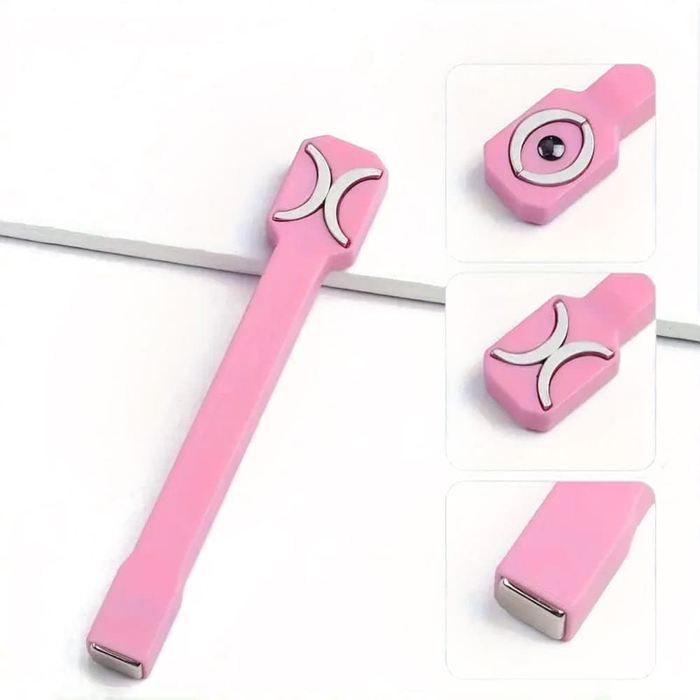 różowy dwustronny magnetyzer Cat Eye