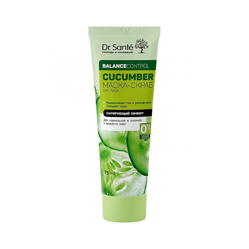 Cucumber Balance Control maska-peeling do twarzy
