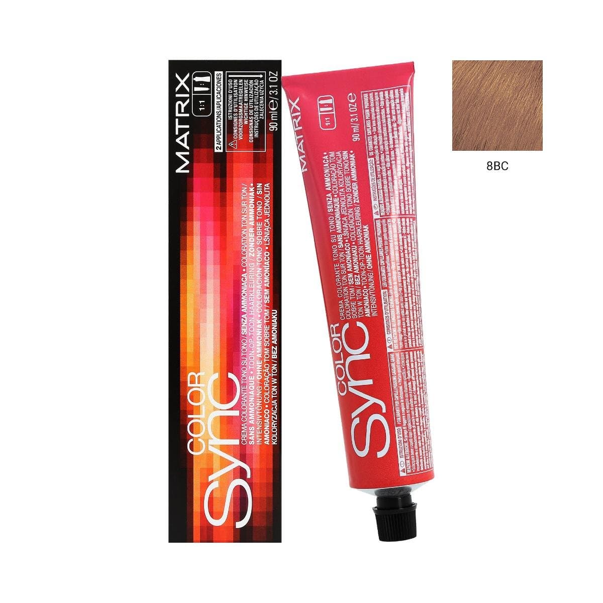 Color Sync koloryzacja demi-permanentna 8BC