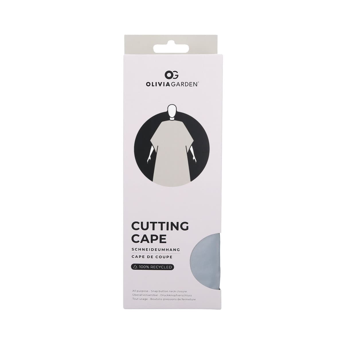 Cutting Cape peleryna fryzjerska szary