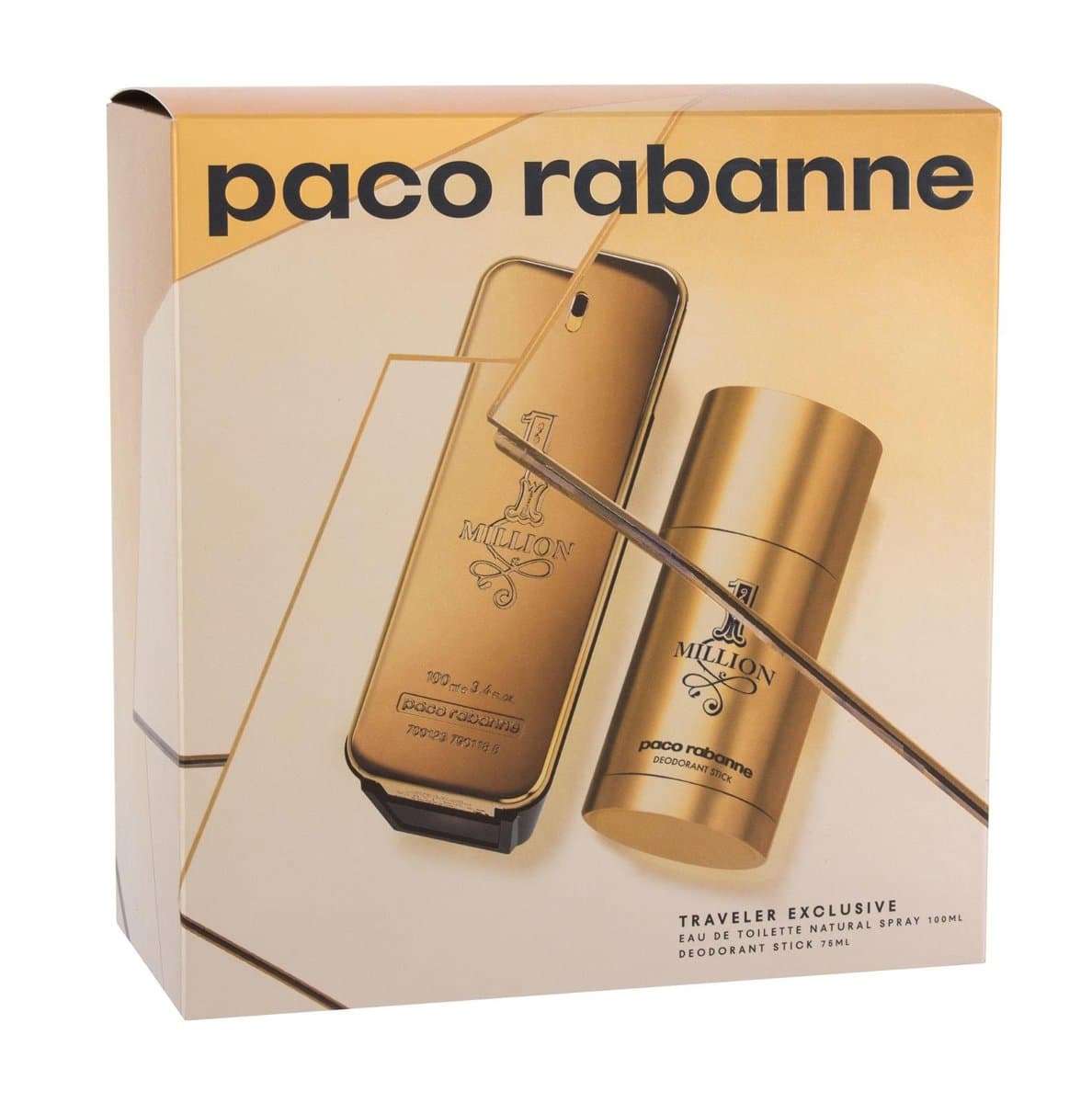 Rabanne 1 Million – zestaw 75 ml + woda toaletowa 100 ml